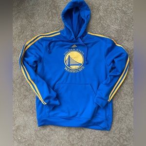 Adidas Golden State Warriors hooded sweatshirt unisex